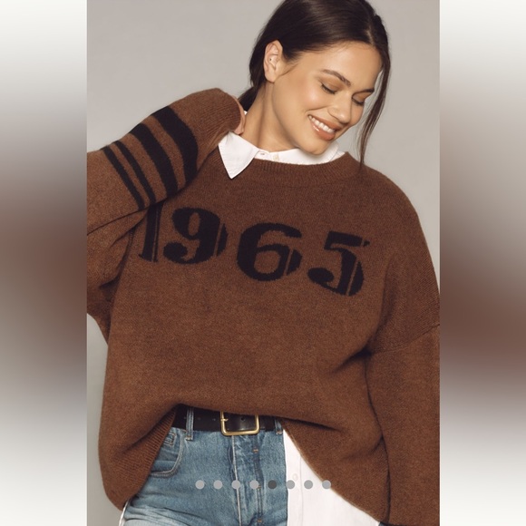 Anthropologie Sweaters - Anthropologie NWT Pilcro Crew-Neck Graphic Sweater size 3X.